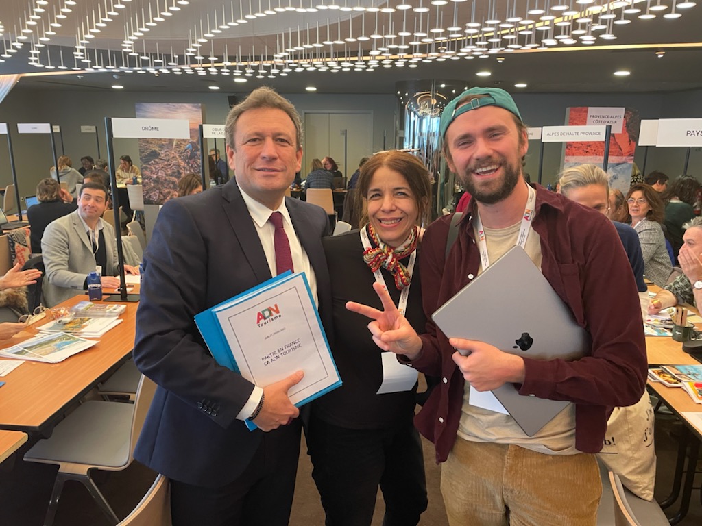 CRT_RegionSud's tweet photo. [RETOMBEES MEDIAS] Le CRT en force au workshop presse « Partir en France » organisé par @ADN_tourisme au Parc des Princes à Paris, en présence de @FdeCanson, Président d'ADN Tourisme et du CRT Provence-Alpes-Côte d'Azur👉L'occasion de présenter nos nouveautés 2023 ! https://t.co/Ah7OekX3D8