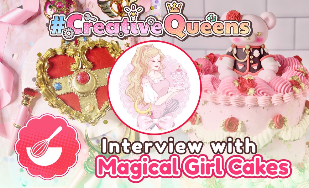 gretuskigames's tweet photo. A new episode of #CreativeQueens!๐โฅ๏ธ
Every few weeks we interview a female content creator in video game, animation, or similar industries!
Today's feature is Larissa, the creator of the anime and game-inspired cake business, "Magical Girl Cakes!"๐
https://t.co/H9VoSOSHsM๐ https://t.co/Djk1gFe5T6