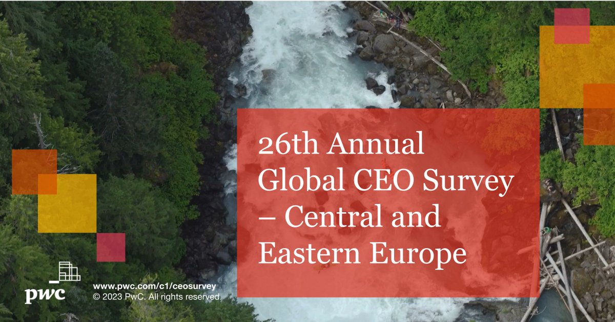 Our CEE results for the 26th Annual Global #CEOSurvey are out! The data we present show that CEOs are balancing how to maintain focus on both long-term and short-term challenges. Find out more here: pwc.to/3H02LNC #TheNewEquation #FutureofCEE
