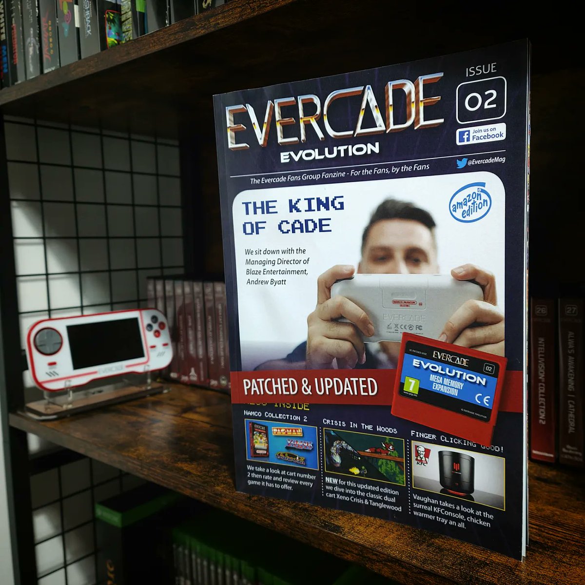 CaderLynx's tweet photo. #GamingMagMonday 

Evercade Evolution issue 2 🤓🕹️📖

#Evercade #Evercaderetro #Retrogames #Retrogaming #Evercadecollection https://t.co/I0KCWGadlr