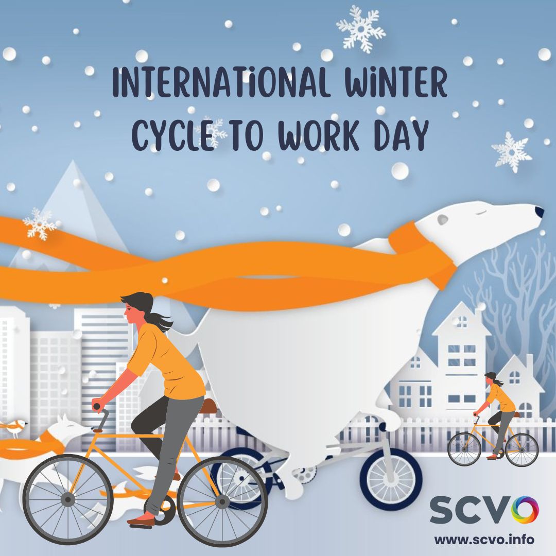 SCVOSandwell's tweet photo. Ditch the car and exercise your body as well as your mind on #International #Cycle to Work Day! https://t.co/e1LDNaorEE