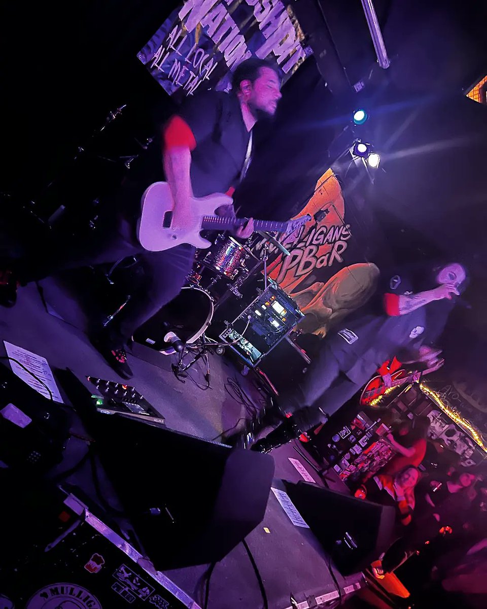 creeping_night's tweet photo. Thank You Mulligan's for the end of our amazing double-header weekend!!
 #michiganmetal #supportyourscene #metalcore #industrialmetal #heavymetal #shockrock #shockmetal #mulliganspub #mulligans #concerts #livemusic #rock #metal #grandrapids #michigan #localshow #supportlocalmusic https://t.co/ZCrHOC93xT