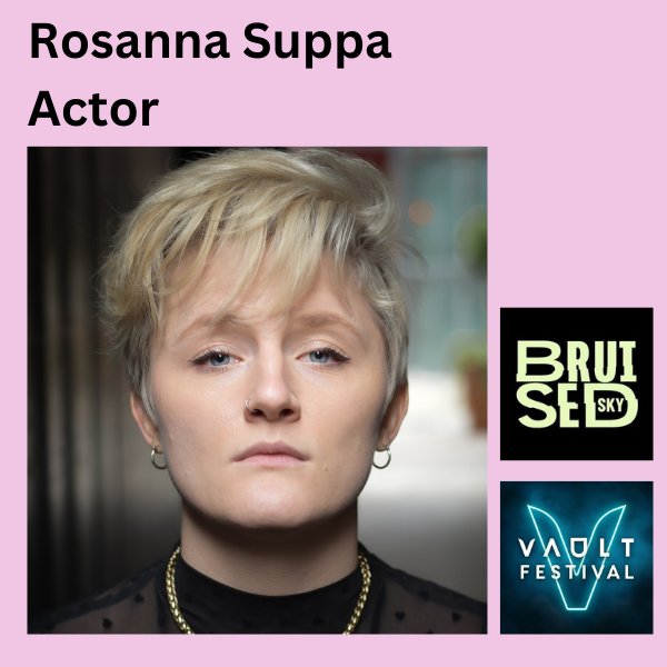 BruisedSky's tweet photo. Spotlight on actor Rosanna Suppa @roznasoops - one of our THIRSTY by @Steph_Martin_ ensemble cast!
31 Jan-5 Feb @VAULTFestival
πhttps://t.co/7wn2byOrzi
#femalecast #newwriting #ensemblecast #lgbtqilondon #vaultfestival2023 #queerlondon #lgbtnightlife #lgbttheatre https://t.co/tWODYeUiBk
