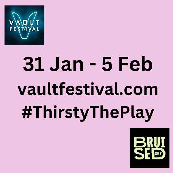 BruisedSky's tweet photo. Spotlight on actor Rosanna Suppa @roznasoops - one of our THIRSTY by @Steph_Martin_ ensemble cast!
31 Jan-5 Feb @VAULTFestival
πhttps://t.co/7wn2byOrzi
#femalecast #newwriting #ensemblecast #lgbtqilondon #vaultfestival2023 #queerlondon #lgbtnightlife #lgbttheatre https://t.co/tWODYeUiBk