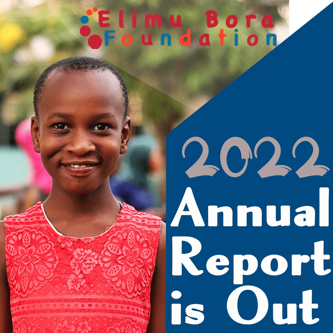 elimu_bora's tweet photo. Our 2022 Annual Report is Out Now!! 

Take a look back at a very memorable year filled with change, challenge, and success. 
Click the Link here 👉 https://t.co/UssdMNQSjG
#GlobalGoals #education #children #Child #Youth #gender #Equality #learning #transformation https://t.co/Hvac2dP7xA