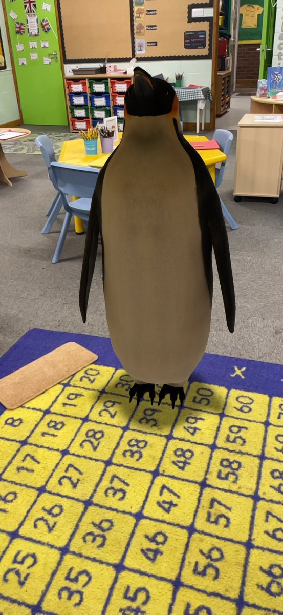 The children of Maple Class came into school this morning to find a penguin has been in their classroom!