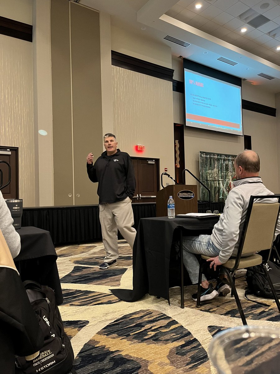 Extremely excited to welcome back <a href="/Ajsbaseball9/">Adam Schrag</a> and <a href="/5ewhite5/">Ethan White</a> as they are joining our staff this spring!  Left their mark on our program as players and now as coaches. Love their desire to learn and work with our guys.  Enjoyed learning along side them at <a href="/KABC2020/">Kansas Association of Baseball Coaches</a> #BuhlerProud