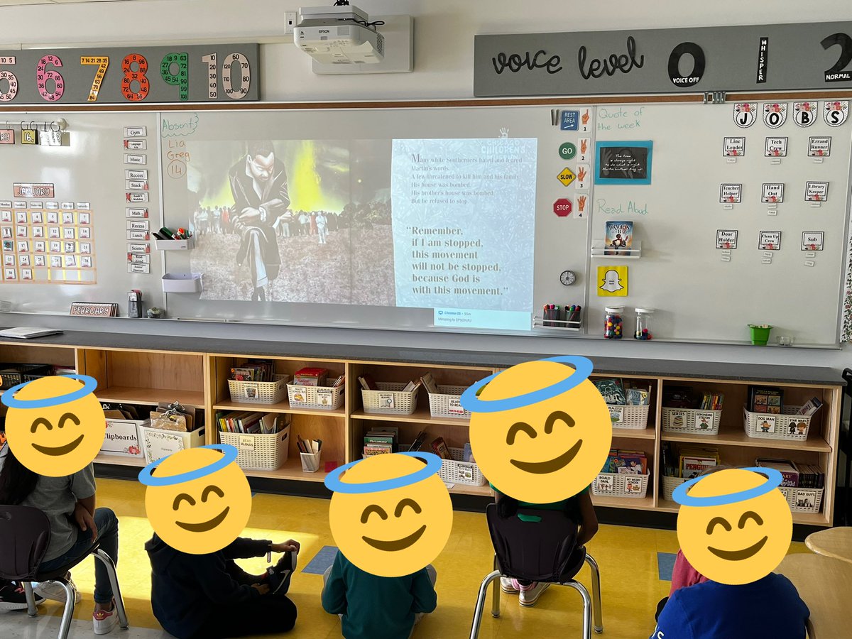 R3A is learning all about Martin Luther King Jr today. Everyone had such great questions on the civil rights movement. <a href="/ShingwakonsPS/">Shingwàkons Public School</a>