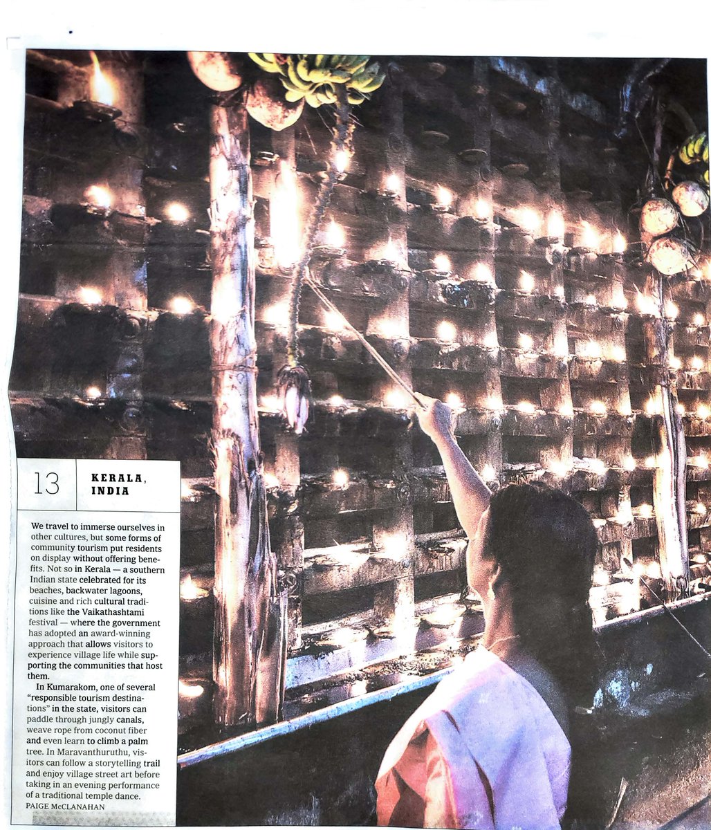 coconutlagoon's tweet image. Chef's home state of Kerala featured in the New York Times special feature on "52 Places to Go".

This year's Culinary Trip to Kerala with Chef is sold out - Don't miss out in 2024!