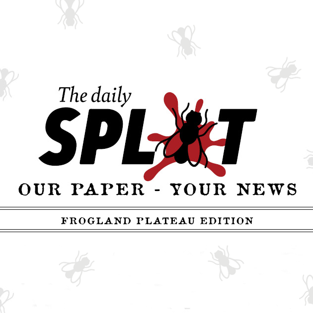 Frogland_io's tweet photo. A newspaper without a government, you say?

Written by sensationalist reporter Froggy Fresh (@drifters_esc) &amp; partner-in-slander Hedda Hoppa (@divebunnie), #TheDailySplat's (@FNNburner) jazz journalism covers in-game hoppenings &amp; IRL events, too!

#UGC #CoCreation #Frogland #web3 https://t.co/nHZGHTK9lu