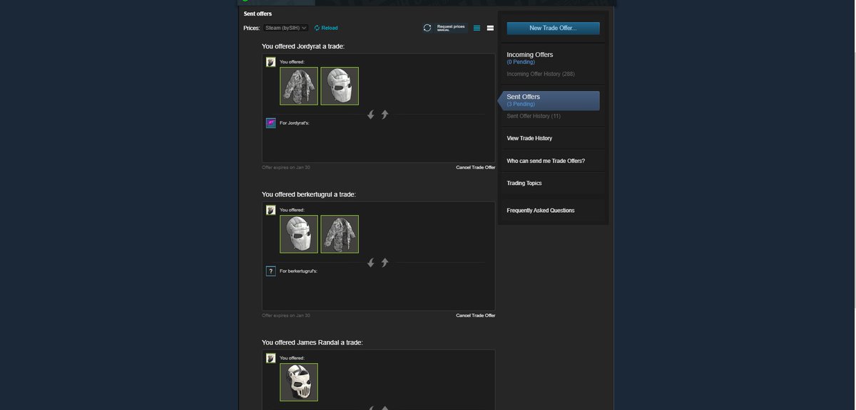 CODEtrevdog's tweet photo. ↘️ WINNERS CHECK YOUR TRADE OFFERS! WE SENT WINNINGS✨

#PlayRust #RustSkins #SkinGiveaway #Rockville https://t.co/65xIqItqR7