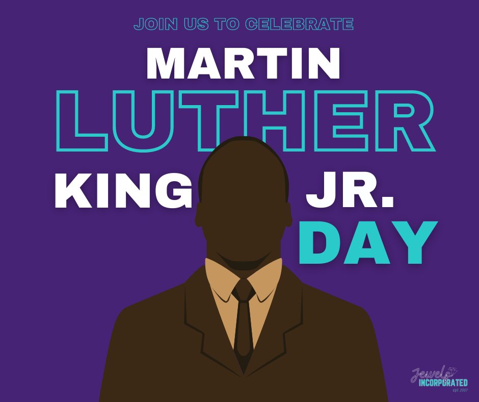 Today we celebrate and honor the life, hard work, and dedication of Dr. Reverend Martin Luther King Jr. 💎💜