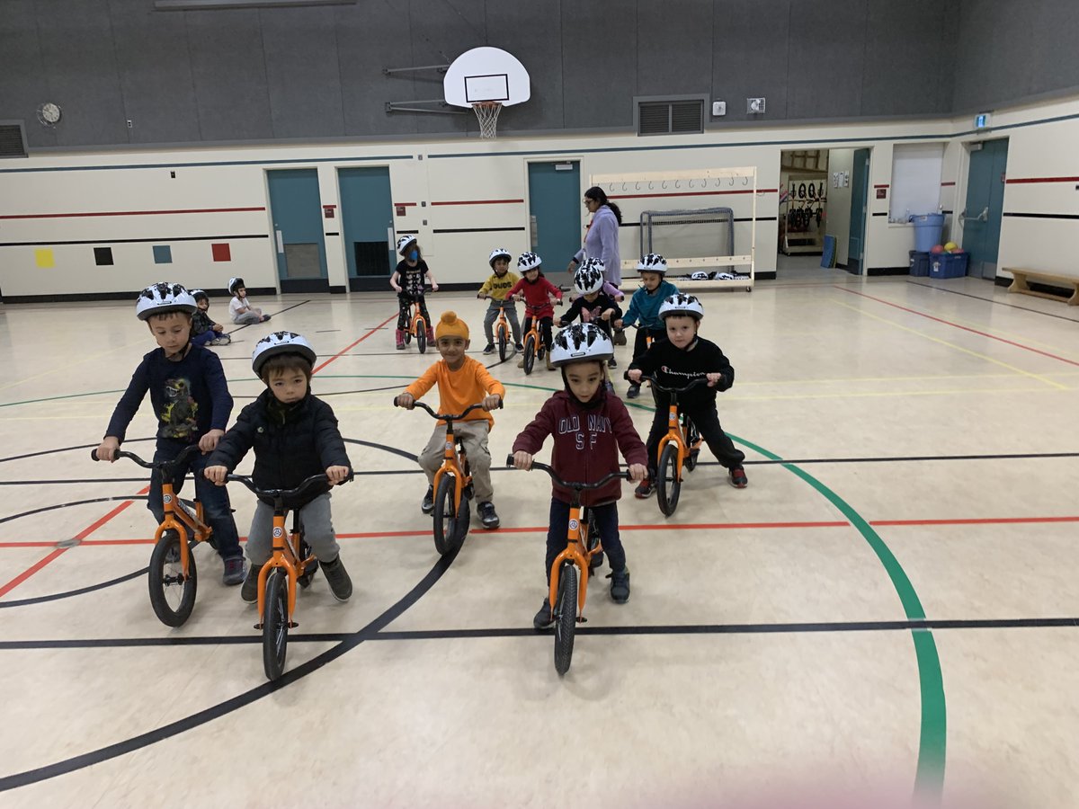 As part of an exciting new physical literacy initiative, elementary students across the Delta School District now have the opportunity to learn how to ride a bike. Learn more: ow.ly/YQfC50MqN5R.   #getactive