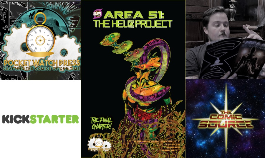 LRM_Exclusive's tweet photo. Area 51: The Helix Project #6 Spotlight: The Comic Source Podcast #comics #discussion #featured #interviews #podcast #preview #thecomicsource #kickstarter https://t.co/7QKtGGWi4g https://t.co/mXdgKy2Lso
