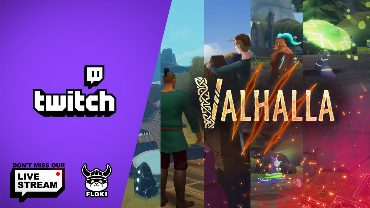 FLOKI's tweet photo. Valhalla Open World Live Gameplay!

Watch how you can walk around and explore the world of #Valhalla, meet new characters, or search for Veras!

Now live at: https://t.co/kxhbIQHZGP https://t.co/qac8IOPs3E