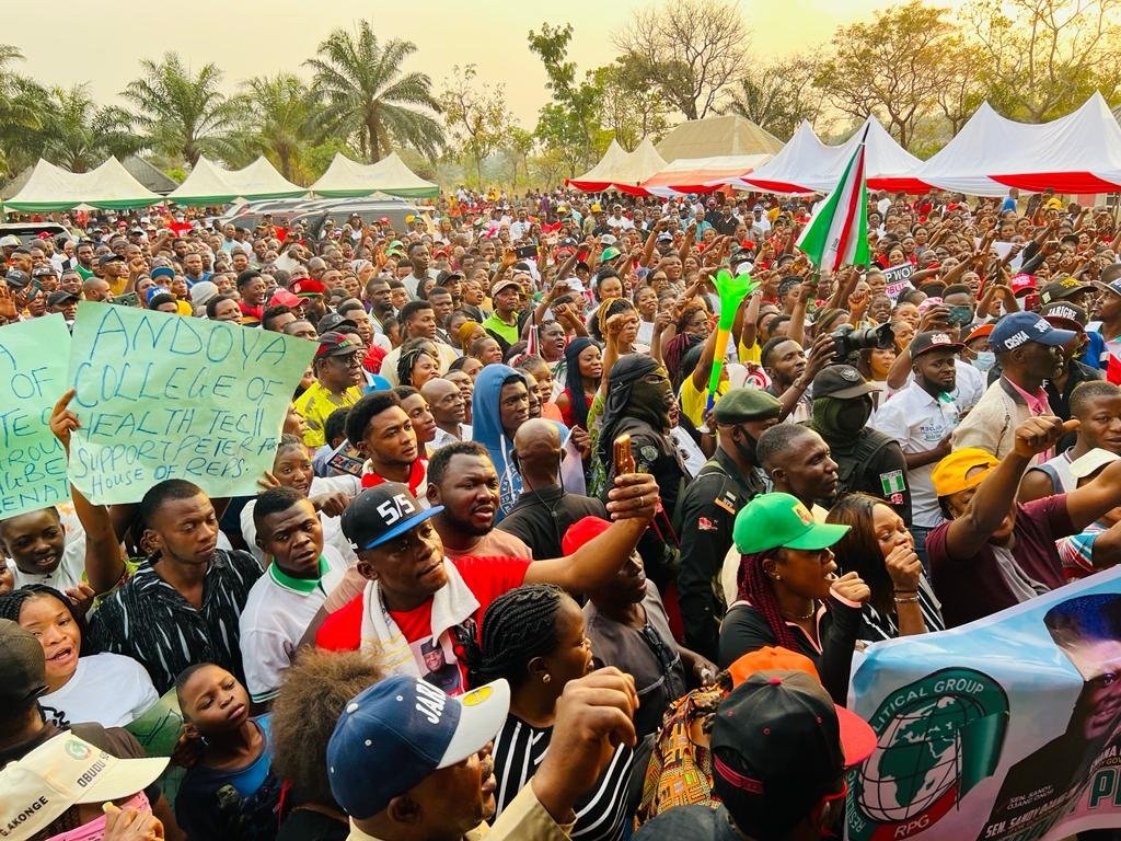 Today I don hear Obudu People side of the story. Truly, wentin Ayade do them no good. But then, #HelpHasCome. #SandyIsHere.💪