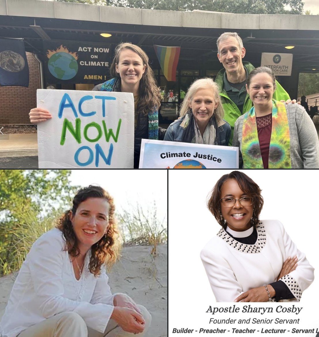 greenchalicedoc's tweet photo. On 1/12 Leaders of Green Chalice churches offered insight and wisdom in this informative and spirit led conversation. Thanks  Rev. Sharyn Cosby, Rev. Rebecca Sundquist, Cathy Cralle Jones. @disciplesnews #creationcare  @blessedtomorrow Watch here.
https://t.co/8kCox7N1Yg https://t.co/QGzhOxZ3Rb