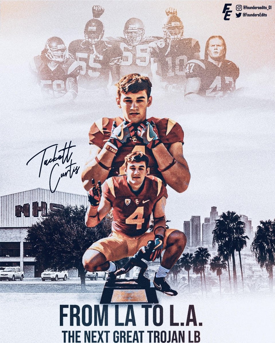 benny_614's tweet photo. Tackett Curtis, the next great Trojan LB. I don't care about rankings this guy is, without a doubt, the best LB in this class. Looking forward to seeing him ball out over the next couple of years. #TheNext55 ✌

@SSN_USC @steveusc @USCFootballNews @rileyeffect https://t.co/qViR0v0J7h
