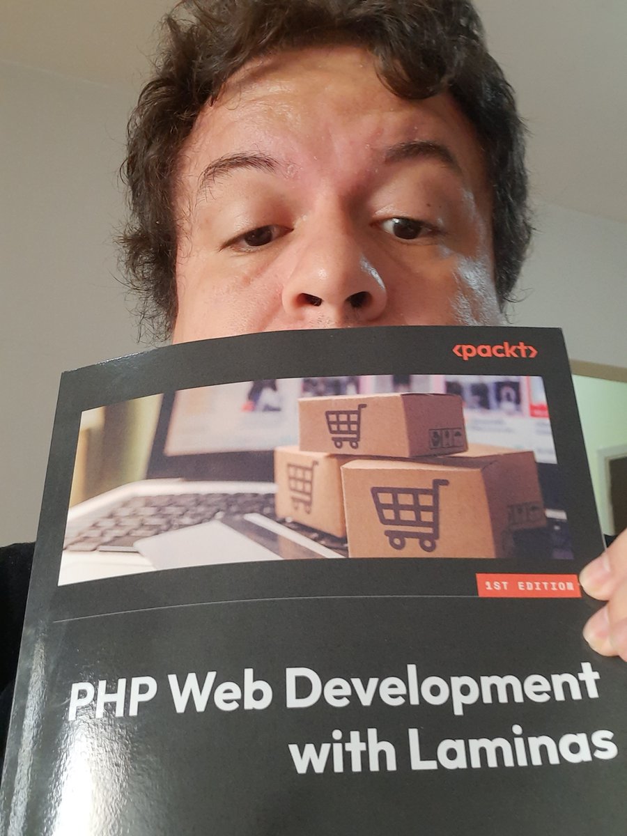 pokemaobr's tweet image. Olha o que chegou para mim da #packt! O livro PHP Web Development with Laminas do Flávio Lisboa! O livro é xow demais para quem quer conhecer melhor o framework! Conheça você também que vale muito a pena! #php #laminas packt.link/jthLu