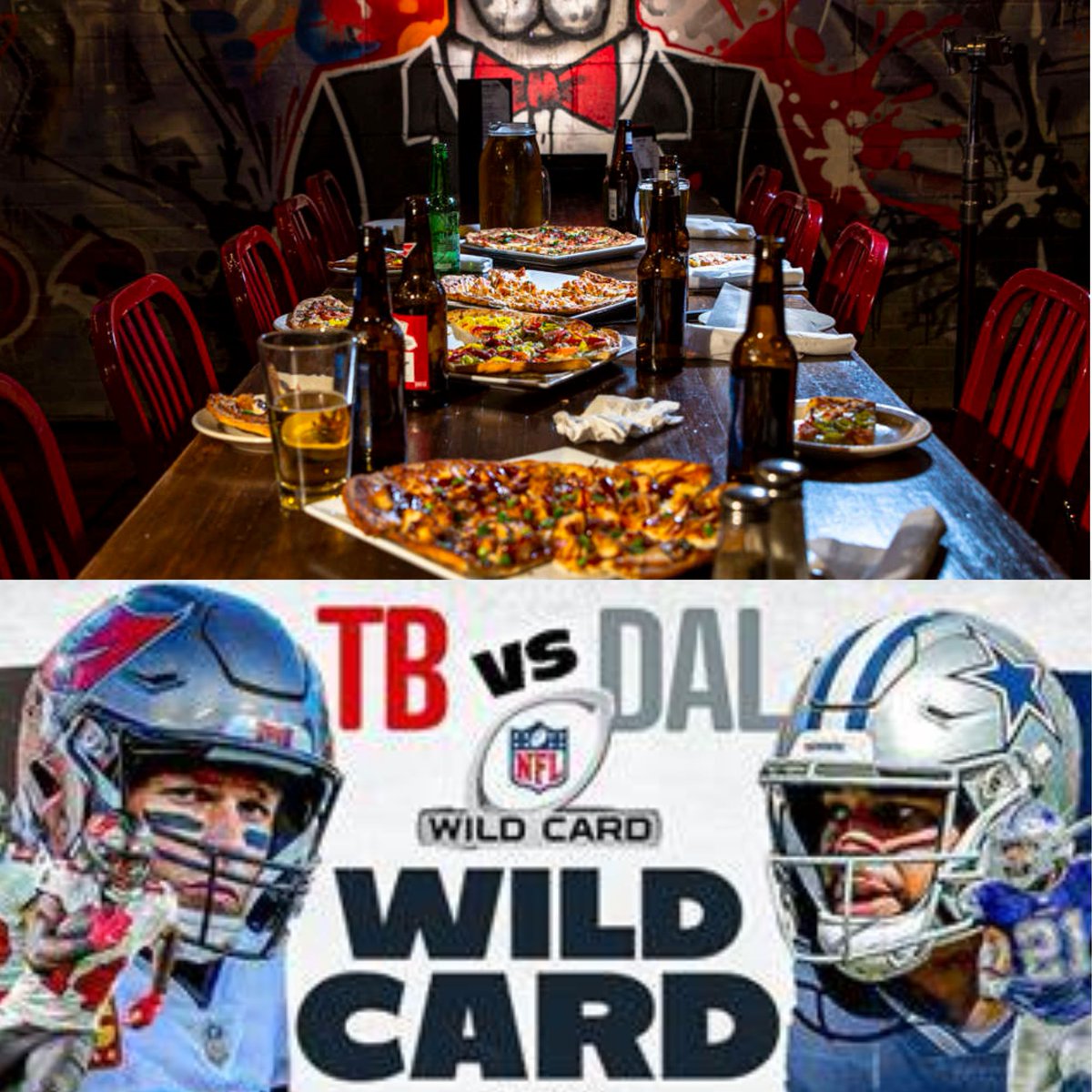 GAME DAY FEELS WITH HALF PRICE PIZZA!! 🏈🍺🍕
HAPPY HOUR DEALS 3-6pm & 9-11pm~ FULL MENU-11pm!

#gamedayfeels #dailydeals #happyhours #wildcardplayoff #mondaynightfootball #pvdeats #pvddrinks #401eats #sportsbars #socialtimes #ladder133kitchenandsocial