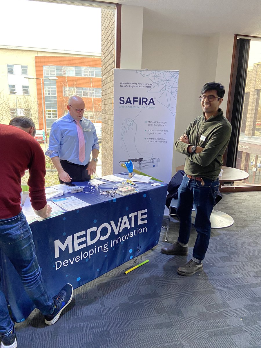 Thank you to <a href="/Tremayne0/">Trem</a> from <a href="/medovate/">Medovate</a> for providing sponsorship for the day

Thanks also to <a href="/GEHealthCare/">GE HealthCare</a> for the Educational support
