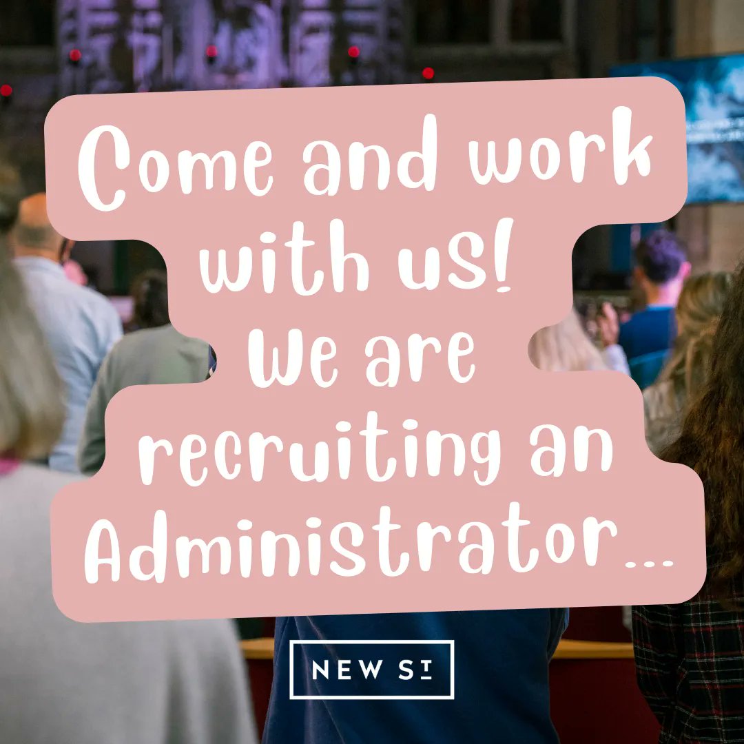NSCFalmouth's tweet photo. * Join the team! *

We're looking for a part-time administrator to support the work of New Street. Click below for all the details 🙌 

https://t.co/B4AINdQIdy https://t.co/DNWLBr378v