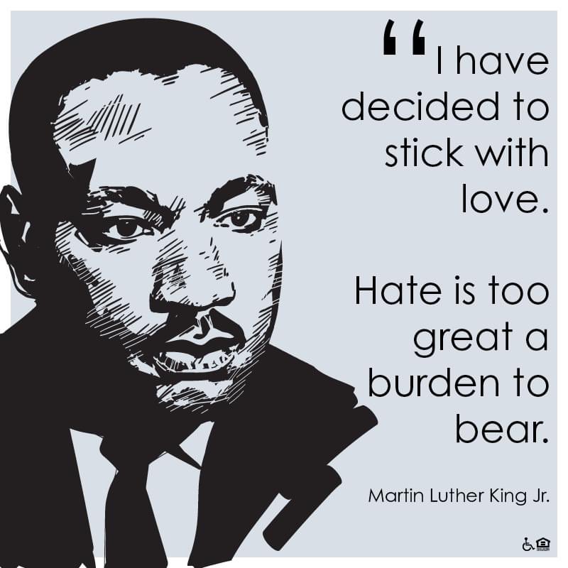 TheSterlingGrp's tweet photo. "Darkness cannot drive out darkness; only light can do that. Hate cannot drive out hate; only love can do that."

Today, we remember Dr. Martin Luther King Jr. 🕊️ https://t.co/dYFqyjOmDg