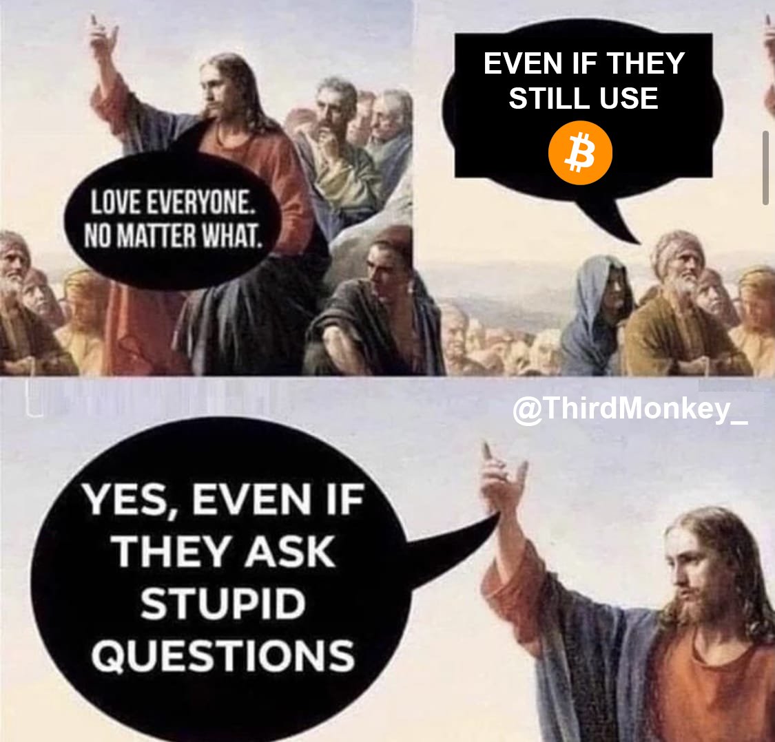 ThirdMonkey_'s tweet photo. Love everyone, especially #hodlers https://t.co/EH3QyDGtGp