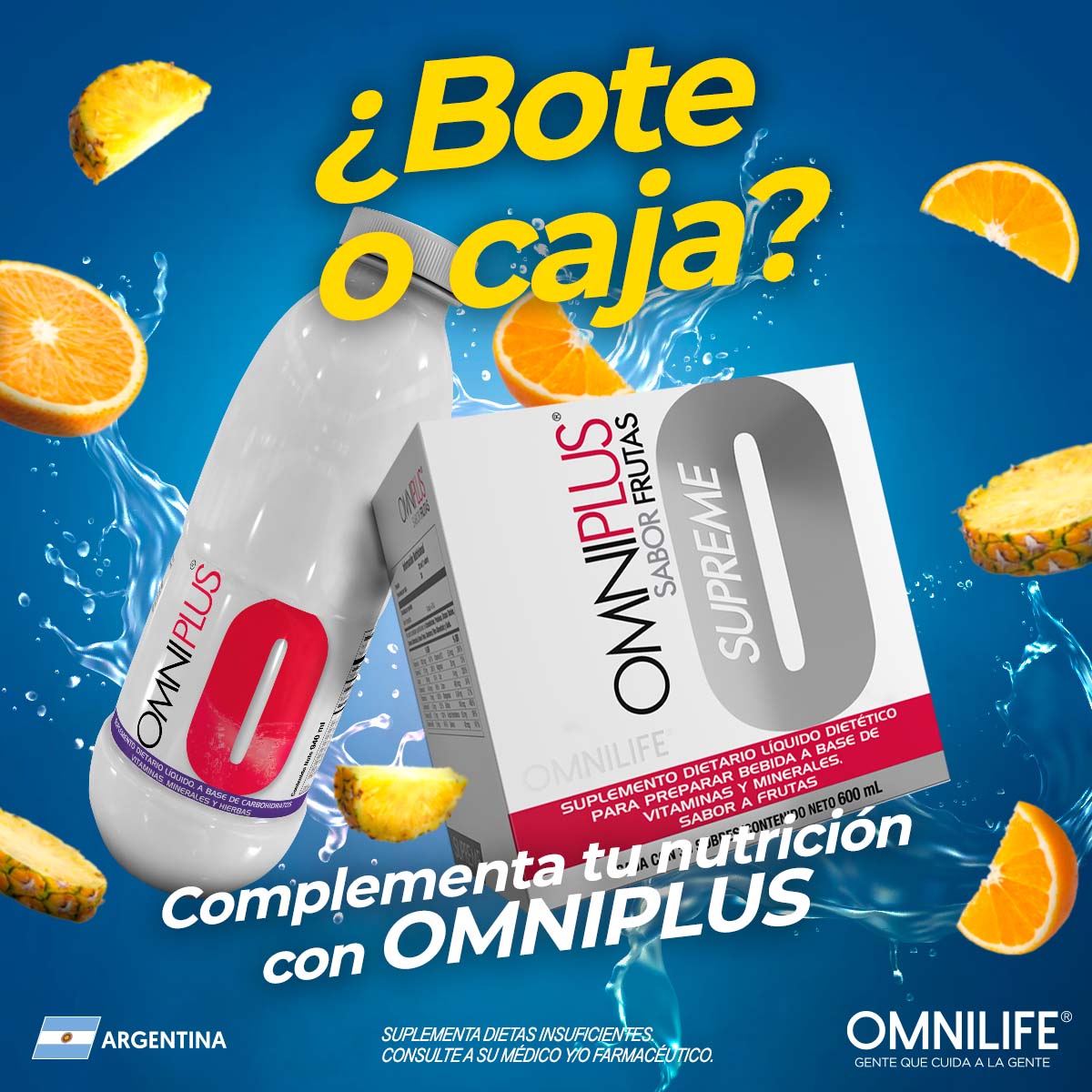 ¿Cuál es tu presentación favorita para disfrutar del OmniPlus Supreme sabor frutas? 🤩😋 

Encuentra estos productos con un Distribuidor Independiente de Argentina. Conoce la disponibilidad y presentación en tu país.

#OMNILIFE