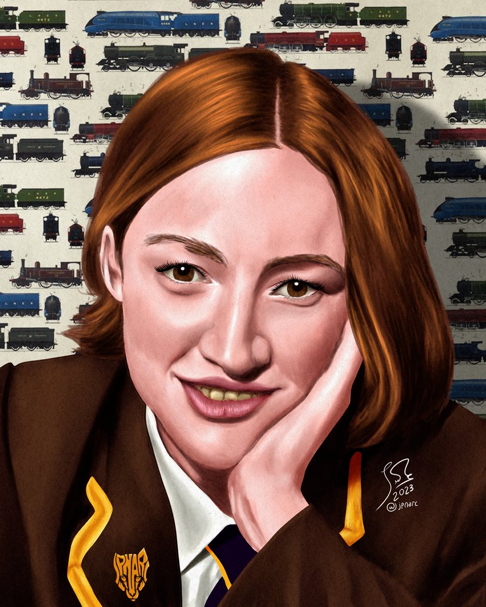 Prosigo con mis retratos de Trainspotting: hoy es el turno de Diane, personaje mordaz de participación breve pero fundamental para la historia.

#trainspotting #ewanmcgregor #dannyboyle #spud #irvinewelsh #markrenton #rentboy #diane #kellymacdonald #digitalart #illustratedart