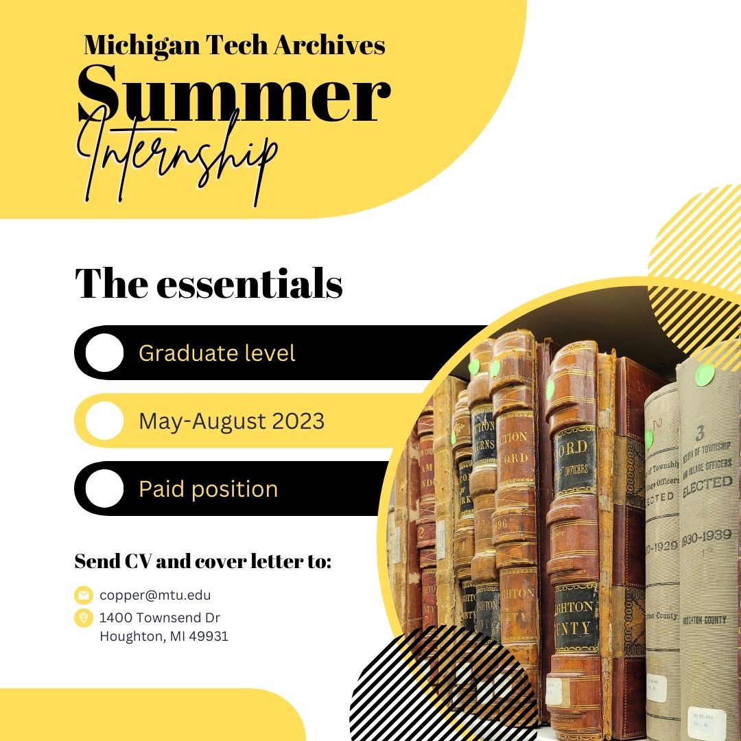 Michigan Tech Archives On Twitter The Deadline To Apply To Our michigan-tech-archives-on-twitter-the-deadline-to-apply-to-our