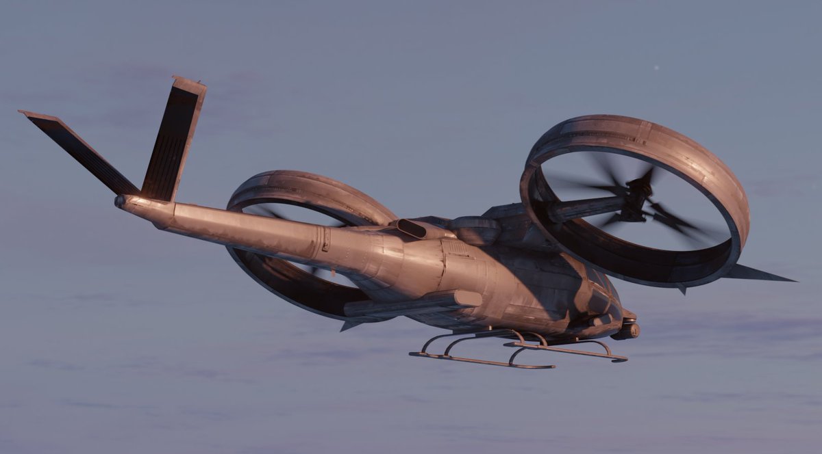 Did that one just after seeing #AvatarTheWayOfWater.
I loved all the production design of both movies, so I wanted to modelize the Samson from the 1rst one.

#blender #eevee #vehicledesign #sciencefiction #avatar #helicopter #samson