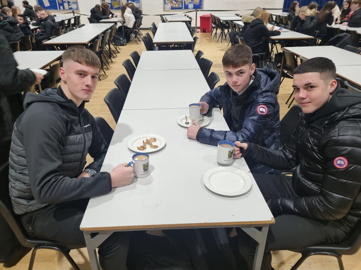 GHSfalkirk's tweet photo. Our free breakfast club got off to a great start this morning! If you would like to help you can donate at https://t.co/TQJwB53QMs https://t.co/8oqxUMO0sB