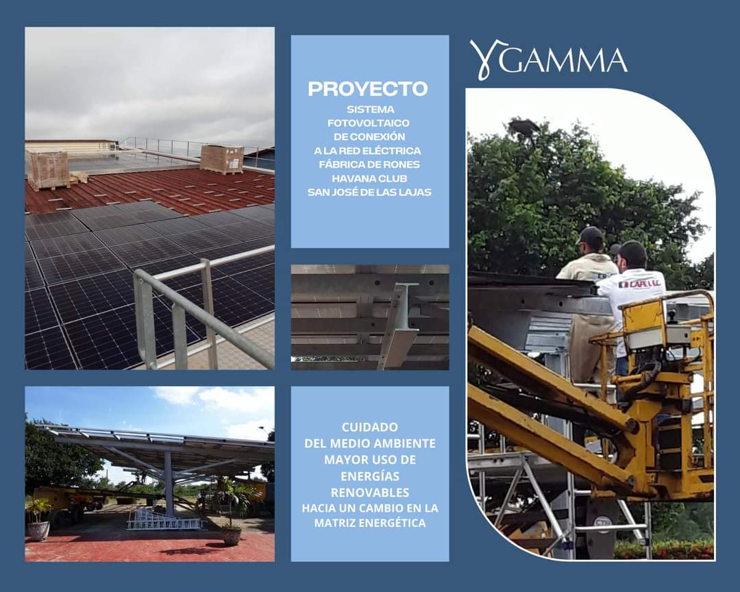 cuba_gamma's tweet photo. 🧑‍💻Conozca sobre el Proyecto de  Sistema Fotovoltaico  de Conexión a la Red Eléctrica  en la Fábrica  de Rones Havana Club, de  San José de las Lajas (fase 1 y 2) a cargo del Grupo de Energías Renovables y Eficiencia Energética de #GAMMA 

Más aquí 👇
https://t.co/yNFQNOf0Pe https://t.co/6yvdr9KrrT