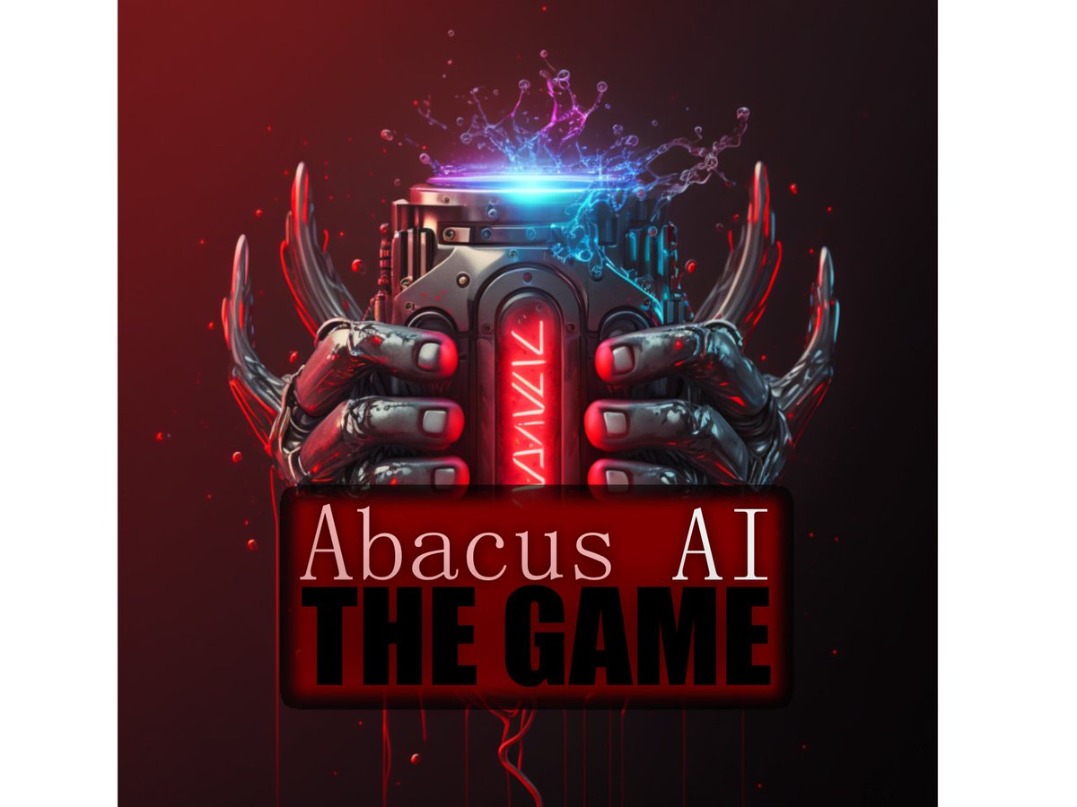 V5GameDev's tweet image. Ive put together just a few Logo/Banner designs for Abacus AI. Let me know which one is the best!!