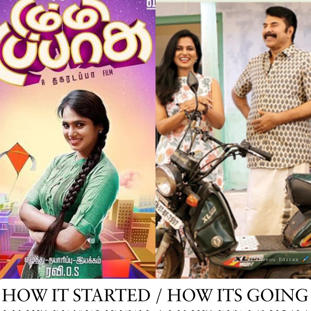 DivyaMeenu4's tweet photo. 💪💯 Proud of Rams 💯💥Unknown to MegaStar Pair 👌

#DummyTappasu ➡️#NanpakalNerathuMayakkam 
#RamyaPandian @iamramyapandian

How it Started☺️               How its Going 💥 https://t.co/oEBfOUcazN