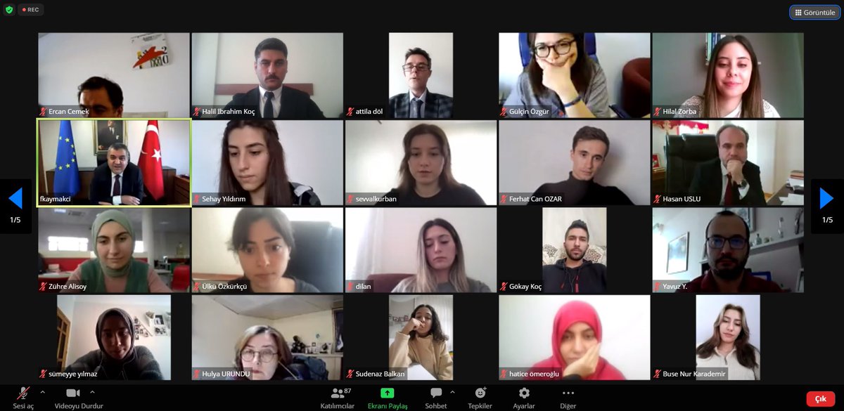 .<a href="/NOHUniversitesi/">Niğde Ömer Halisdemir Üniversitesi</a> <a href="/uik_nohu/">NÖHÜ Uluslararası İlişkiler Kulübü</a>’in "Türkiye’nin AB Üyelik Süreci&amp;Gençler için AB Fırsatları" konulu çevrimiçi konferansta,  öğrencilerimiz ve akademisyenlerimizle söyleştik. 🇪🇺 üyeliği sürecimizde en büyük dayanak ve motivasyonumuz, değerli gençlerimizin AB ufku. 🇹🇷🇪🇺 <a href="/DrHasanUslu/">Hasan USLU 🇹🇷🥇</a>