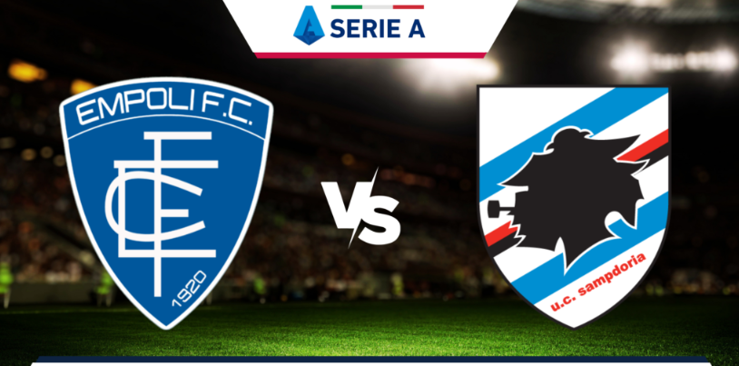 ⚽️Italian Serie A⚽️
🆚 Empoli vs Sampdoria Live

📺 Live Now ➥ ➥ ➥ tinyurl.com/WatchNow4K

#EmpoliSamp #EmpolivsSampdoria #StadioCastellani #FORZADORIA #Empoli #Sampdoria 
#SerieA #SerieATIM #MatchDay #Diretta #DIRECT #Live #EnVivo #AoVivo #Gratis