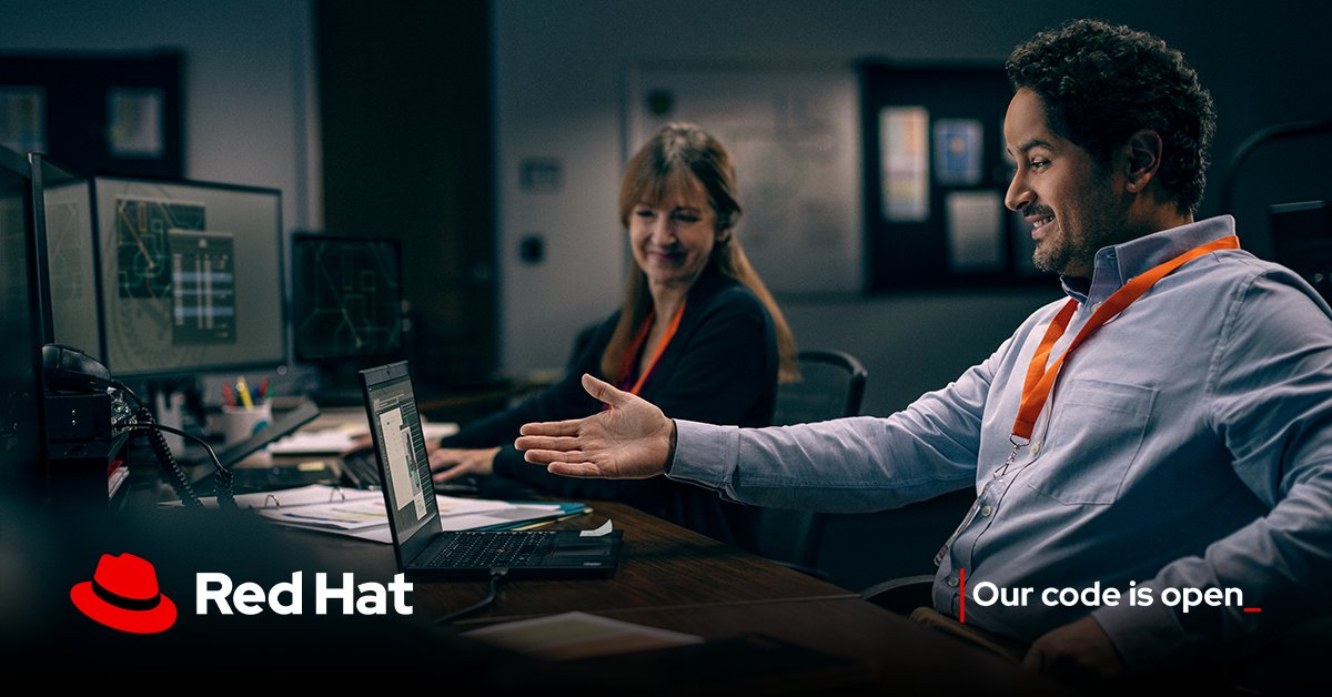 RedHat's tweet photo. When #clouds connect, doubts dissolve. Discover what's possible when your #code can span the clouds: https://t.co/UVlVPJDRvv #CodeIsOpen https://t.co/i0hqIty0iC