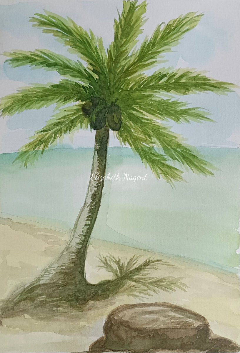 #watercolorpainting #watercolor #art #artist #nature #painting #landscapepainting #elizabethnagent