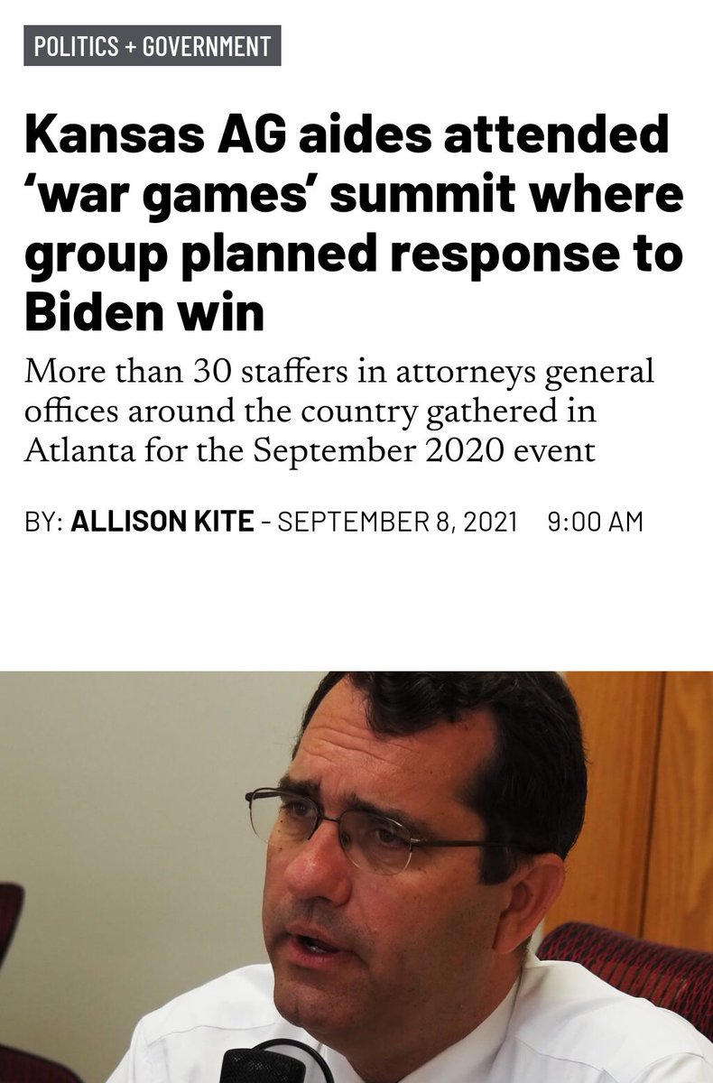 BetoAngelMommas's tweet photo. Some reporting about #AdamPiper's #RAGAwargames & an email from him which confirms at least 30+ AG's & staff huddled together to make plans to overthrow the election if Biden won.
Piper eventually took the hit over RLDF RAGA Robocalls for the #January6th STS events
#AliAkbar https://t.co/uA9IGejBgr