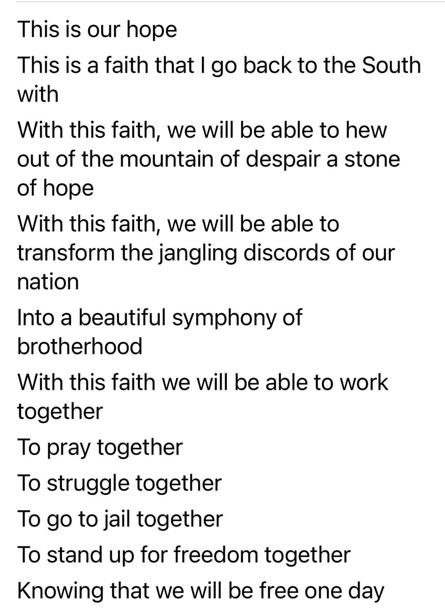 JHoomani's tweet photo. And here’s one more from his I Have a Dream speech: https://t.co/qlUz2zFnCR