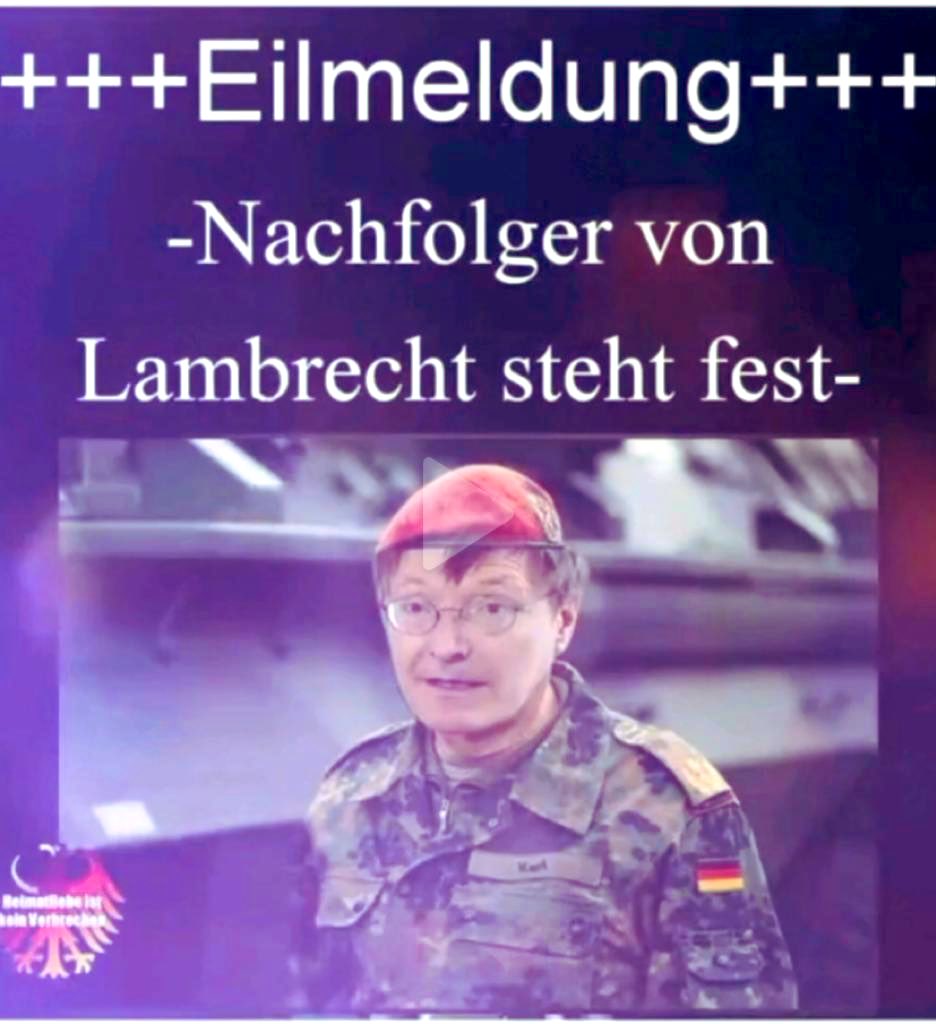 +++ Breaking +++ 

Ich habe es doch schon geahnt. 😌👌

Also doch eine Kabinettsumbildung für die #Bundeswehr.