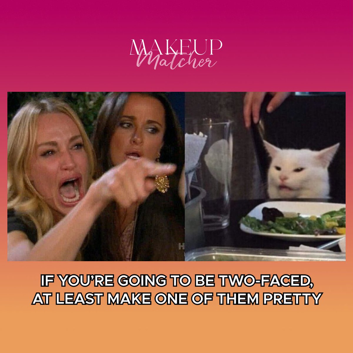 makeupmatcher's tweet photo. Too good not to share. Get pretty without paying full price on brand name makeup! #fullpriceforwhat

#makeupmeme #Memes #makeup 
https://t.co/TW1nHENb3s https://t.co/eBeXrhAedw