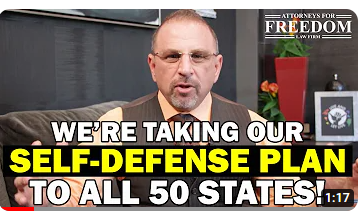 FreedomAttorney's tweet photo. We're Taking Our "Attorneys On Retainer" SELF-DEFENSE PLAN to ALL 50 STATES 
watch here<<<<<
https://t.co/Z3YqTMJFQ2

**Please share with anyone that owns a gun and would like to have legal protection** 

#news #marcvictor #selfdefense #2a #guns #gunlover #gunsaftey #lawfirm https://t.co/3lBRTPNOuW