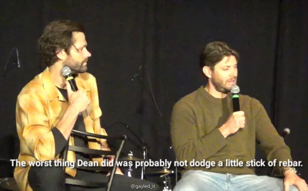 CasIsLoved's tweet photo. No one hates the rusty rebar more than Jensen Ackles 😂 https://t.co/koobljDBaA