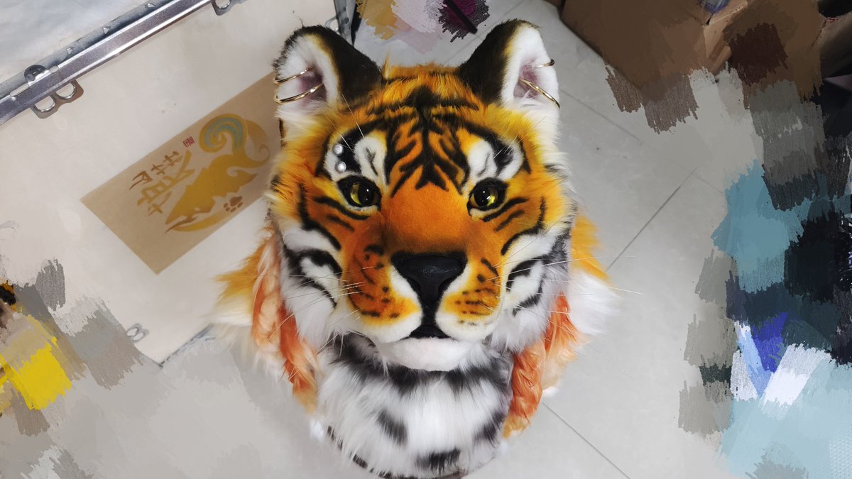Garfi_LYL's tweet photo. 大咪咪
#handmade #animalmask #masktiger #fantastic #mask #furrymask #dog #furryart #furry #maskanimal
#maskhandmade #fursuitmaker
#handmade #handmade #works #interesting #movablemask #magically
#unusualworks #coolfurry #cool #coolmask #awesome #beauty https://t.co/UOixPQorRF