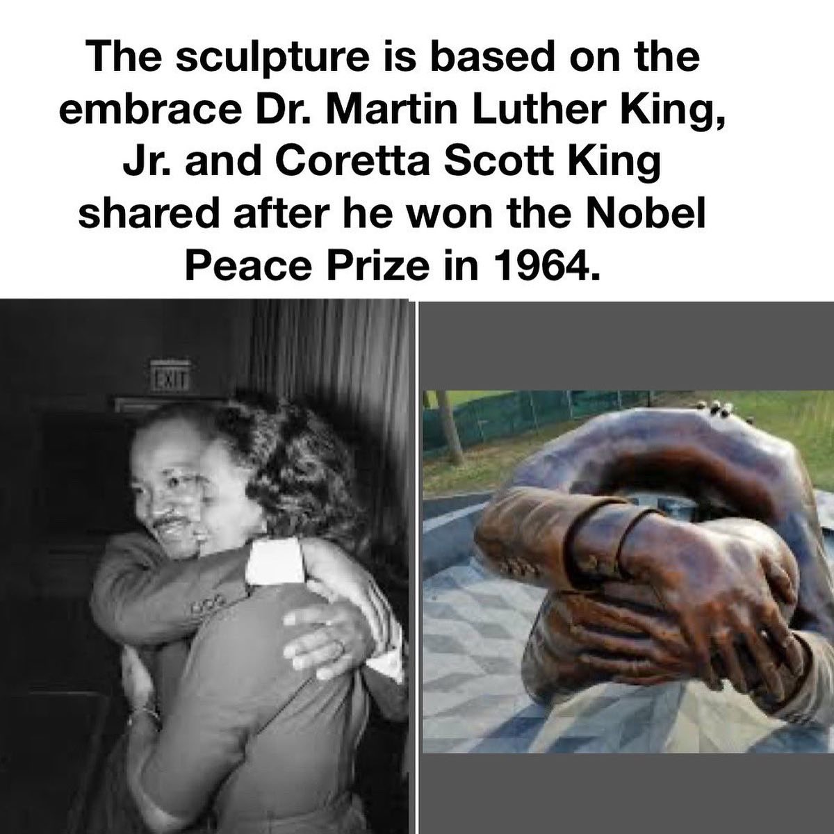 Happy MLK Day! Show love and embrace someone! ❤️