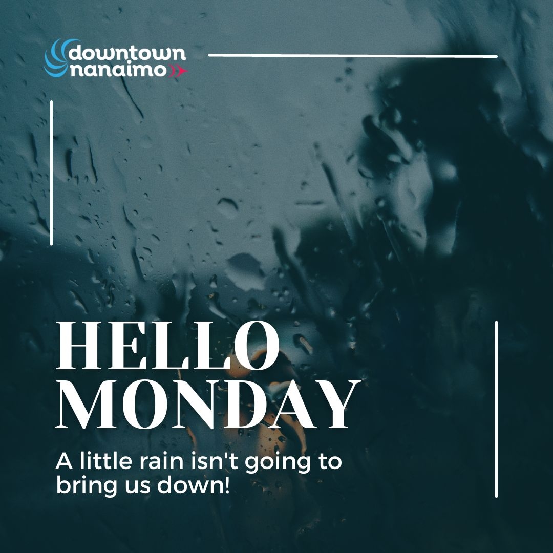 A little rain isn't going to bring us down! Visit downtown and check out the VI library or Literacy Central VI for some cozy reading and indoor activities!

#mynanaimo #nanaimobc #nanaimobusiness #nanaimolife #wearenanaimo #explorenanaimo #downtownnanaimo #harbourcity