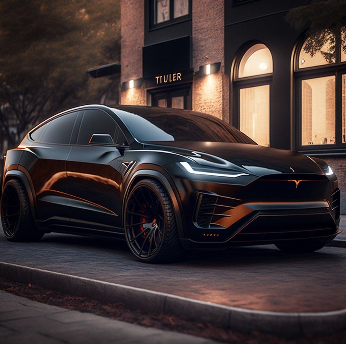 What do yout think of this #Tesla Model X Refresh concept?